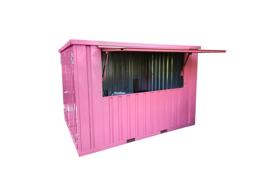 Contenedor Barra Desmontable 3×2 m Rosa
