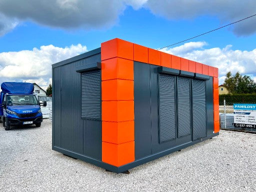 Oficina Contenedor de 6 m x 3 m