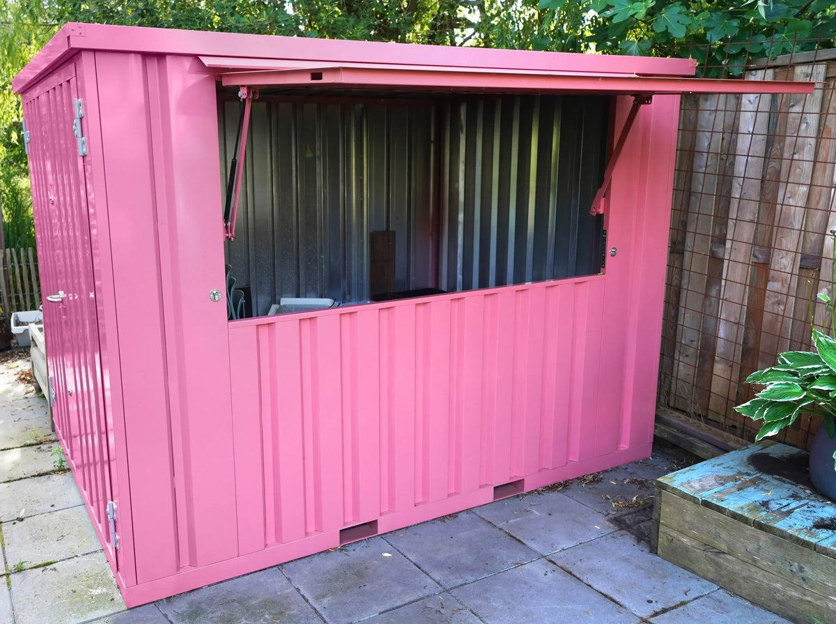 Contenedor Barra Desmontable 3×2 m Rosa